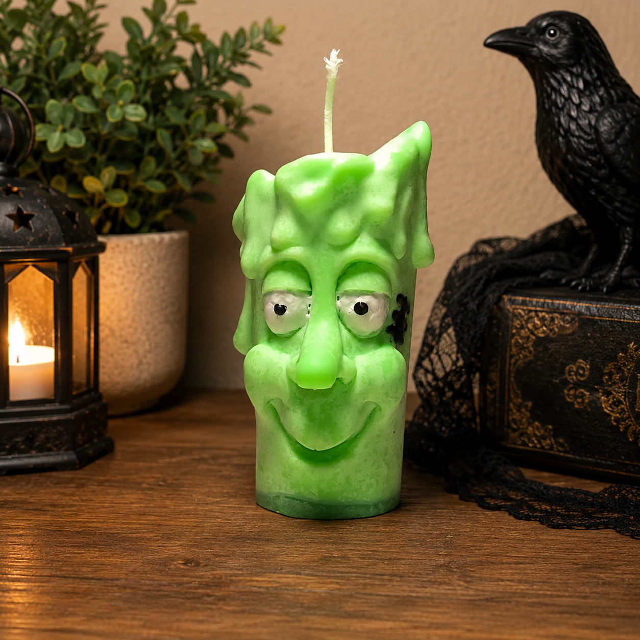Dripping Face Soy Candle